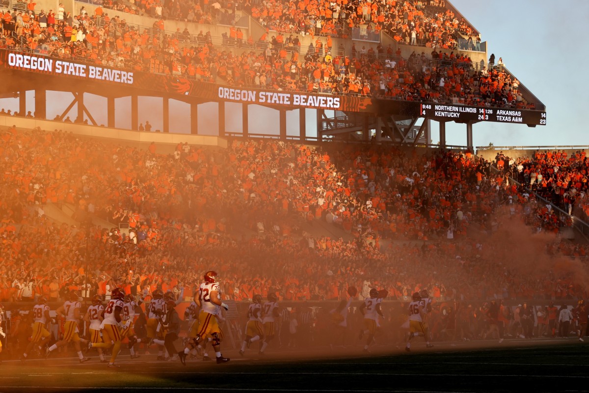 USC Trojans Oregon State football 20224